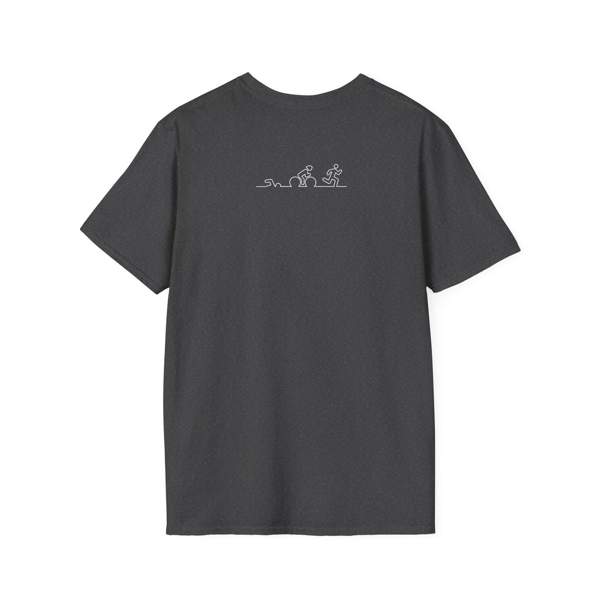 No Excuses Triathlon Tee - Rose & Lime