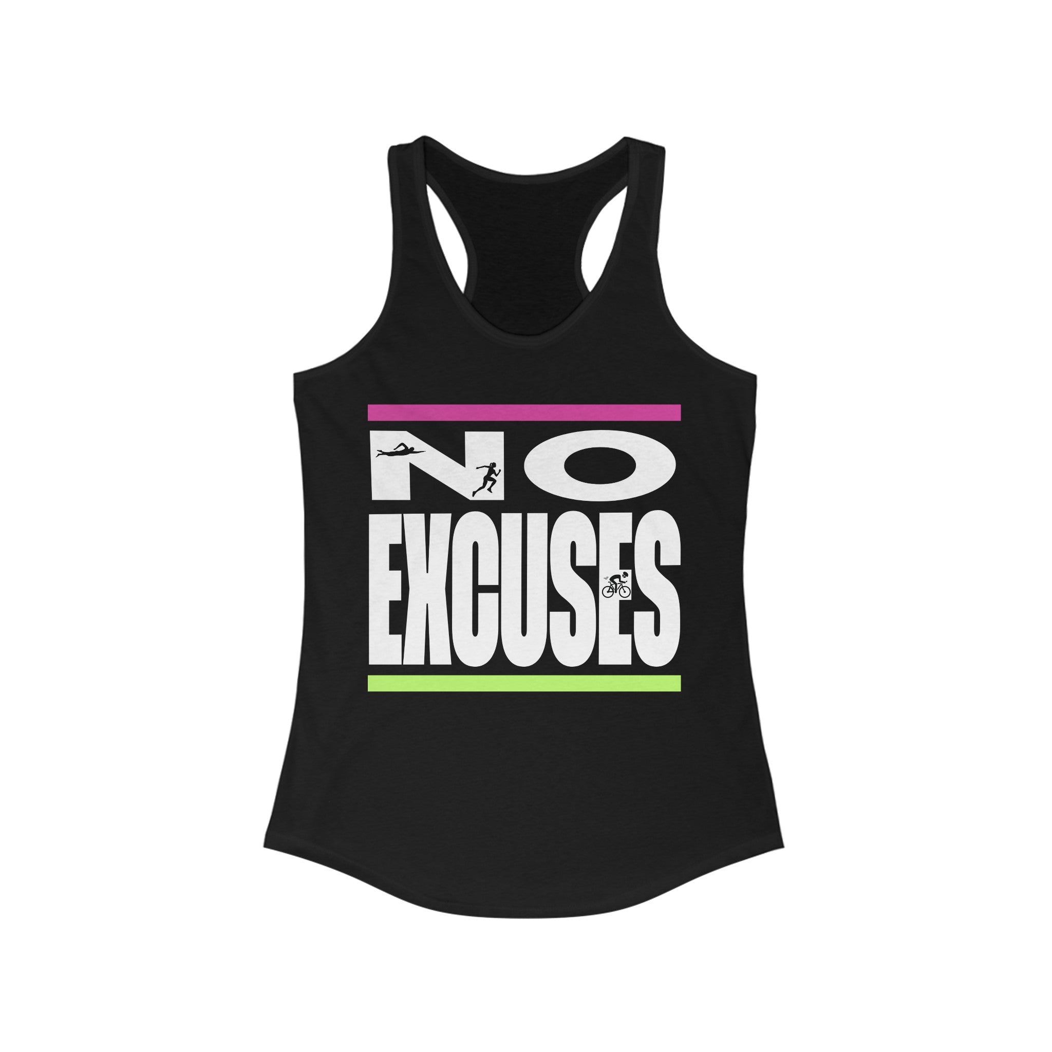 No Excuses Women's Ideal Racerback Tank