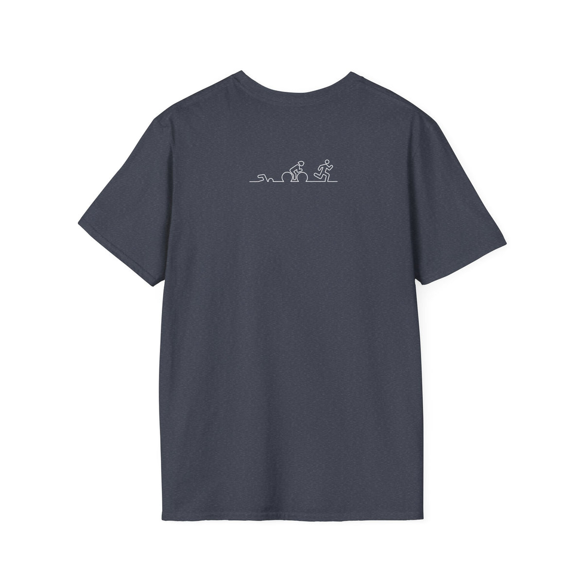 No Excuses Triathlon Tee - Rose & Lime