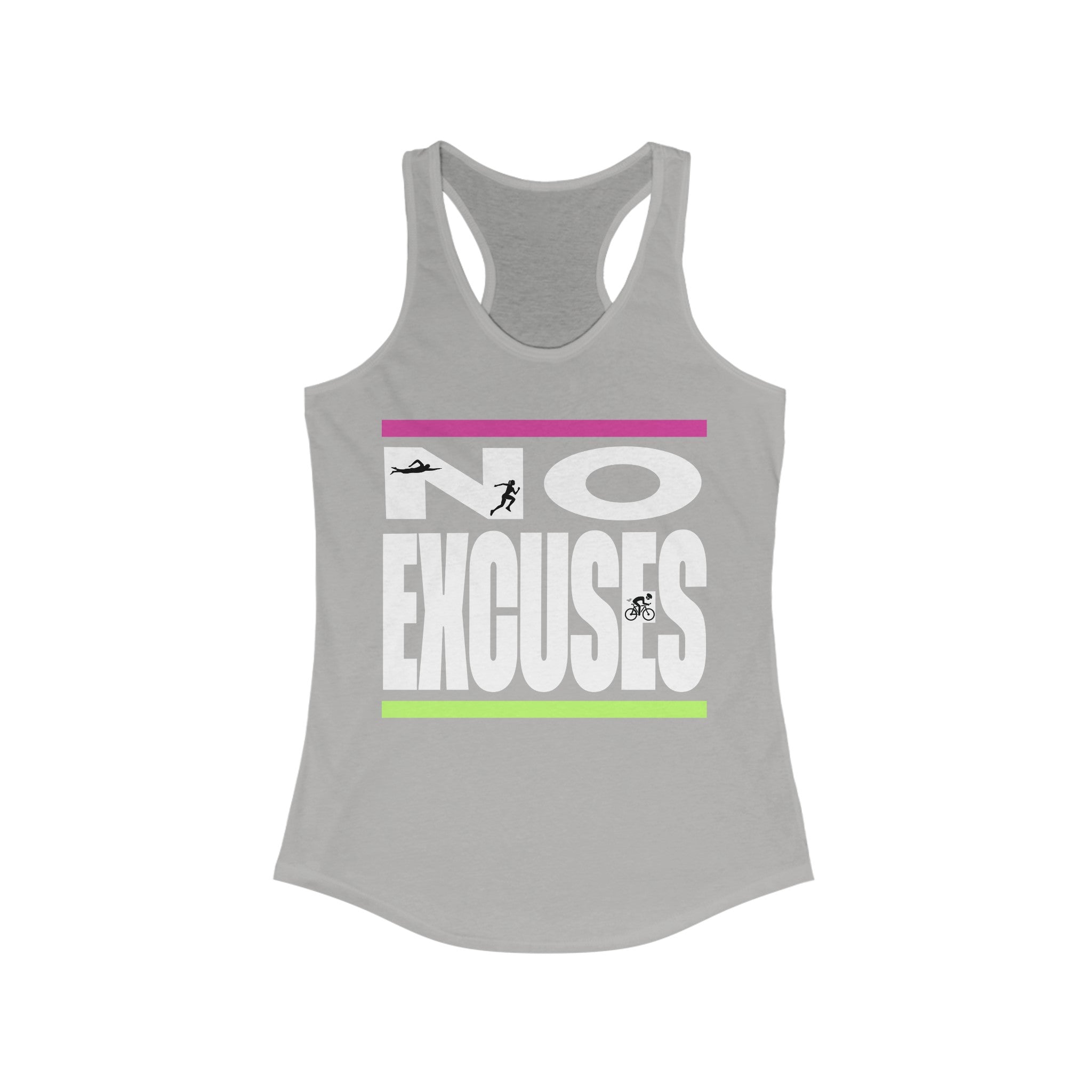 No Excuses Women's Ideal Racerback Tank