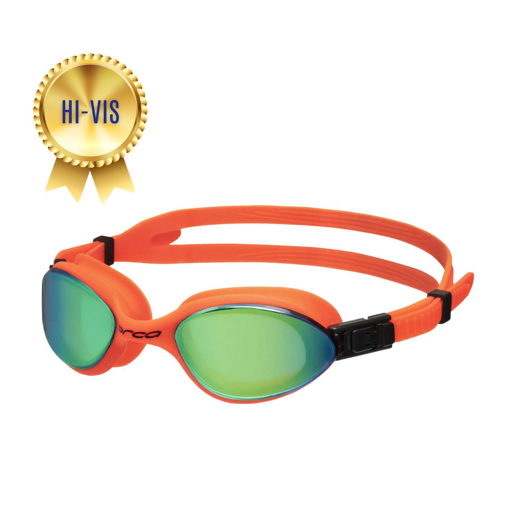 Orca Killa 180 Swim Goggles – Classic Fit, Wide Vision Performance