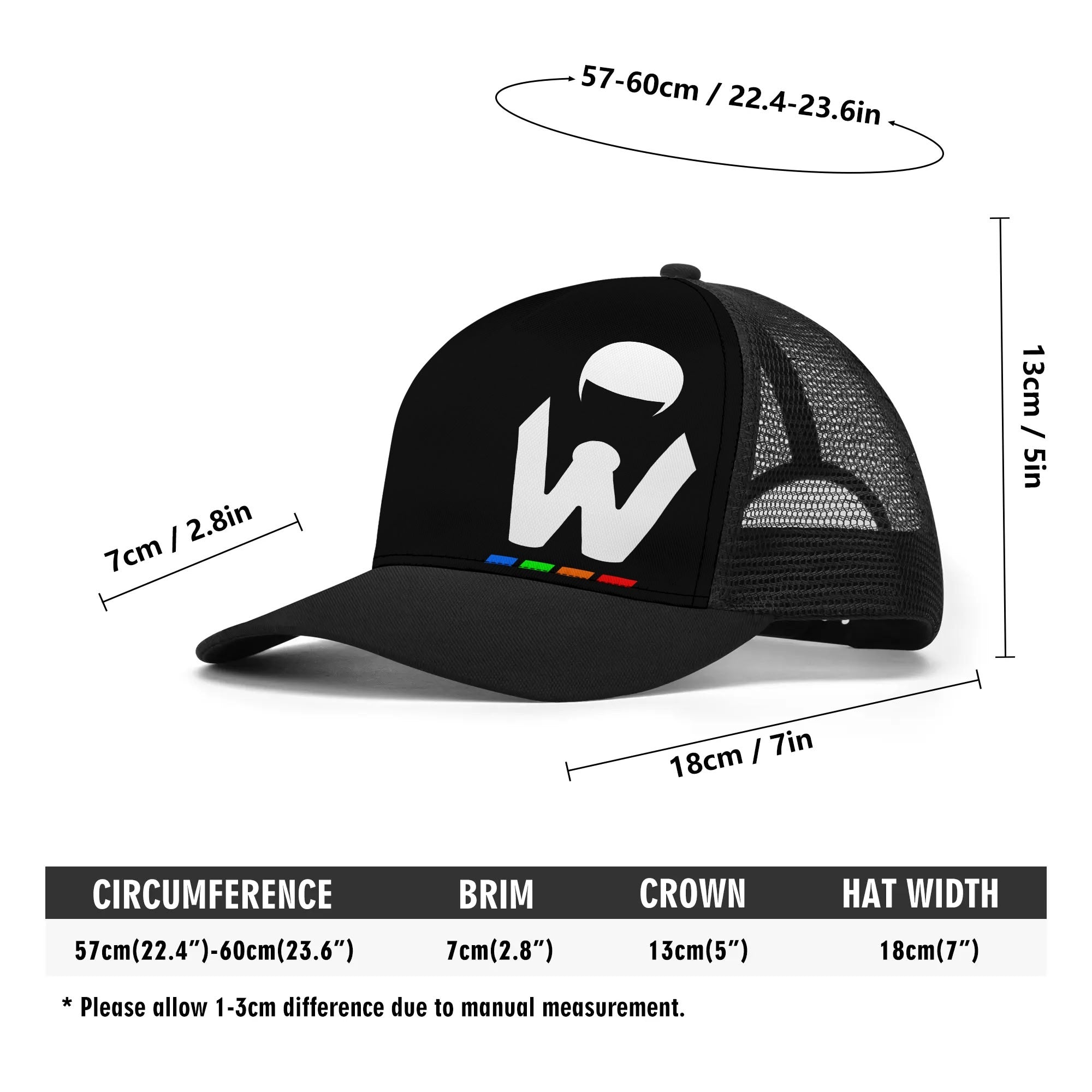 AeroIcon Front Printing Mesh Trucker Hats - Element Tri & Bicycle Works