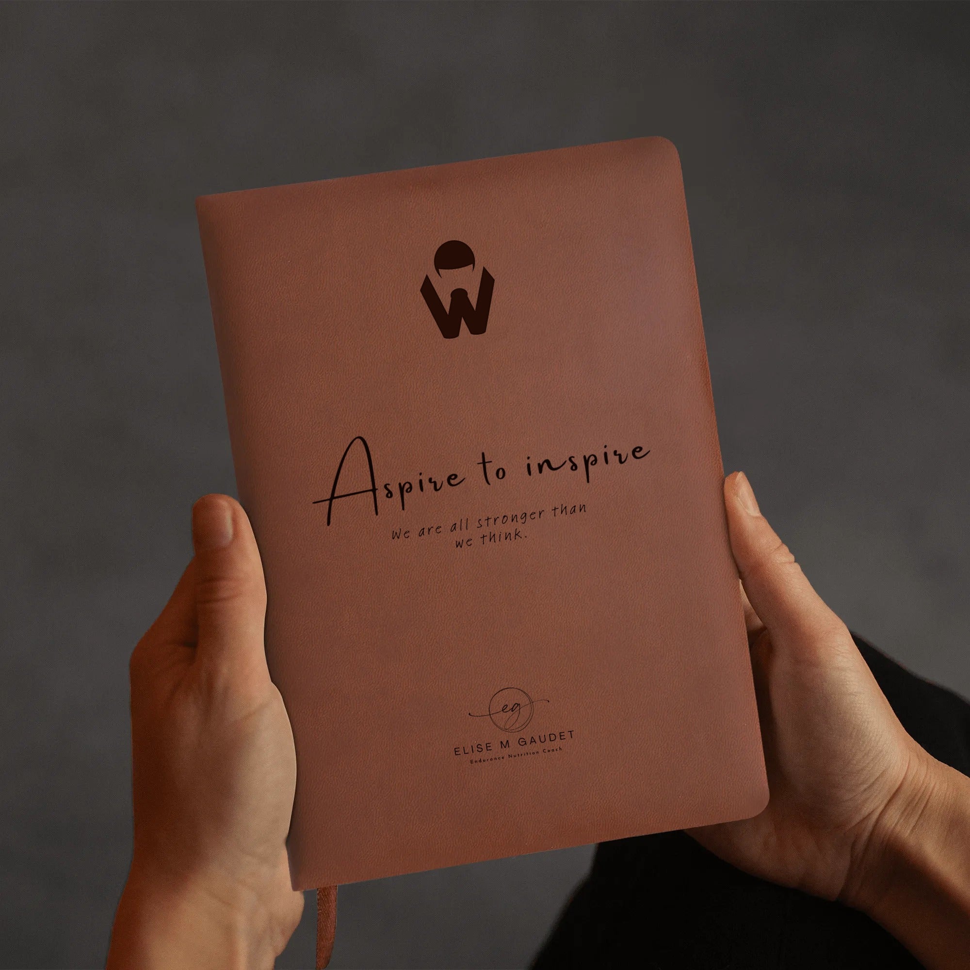 Aspire to be Inspired — Custom Engraved Journal. - Element Tri & Bicycle Works