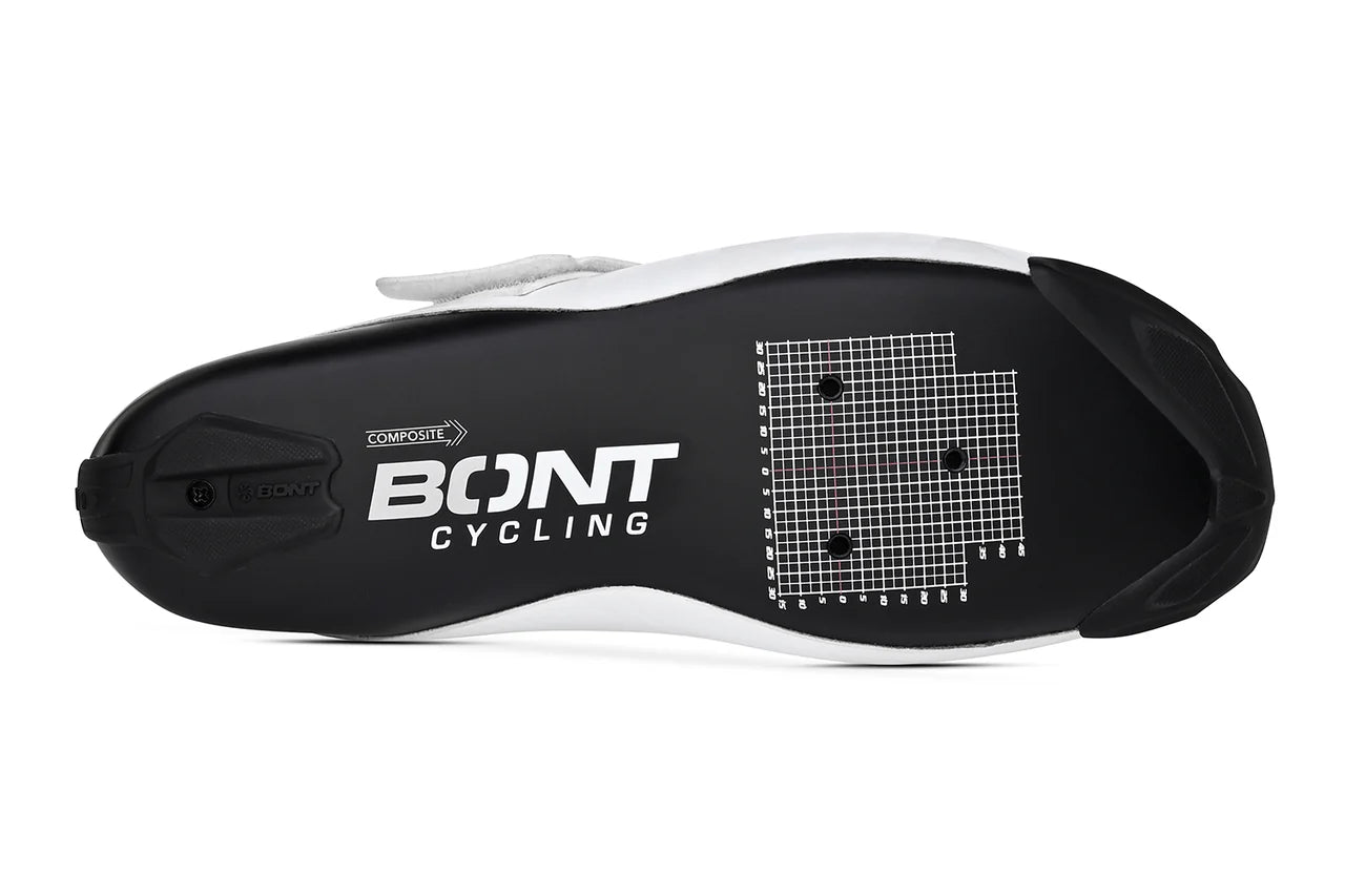 Bont Riot TR+ Triathlon Cycling Shoe – White - Element Tri & Bicycle Works