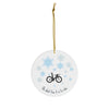 Christmas Ornament For Triathlete and Cyclist - Element Tri & Bicycle Works