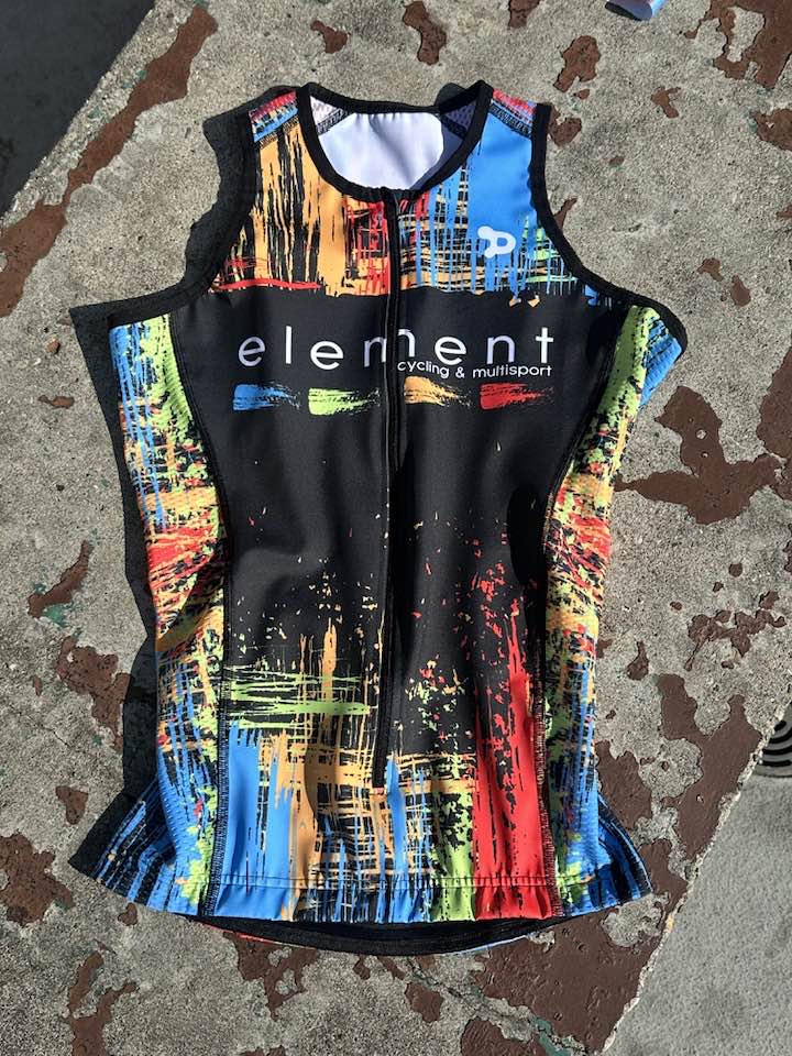 Element Sleeveless Triathlon Tops - Canadian Design from a Canadian Company - Element Tri & Bicycle Works