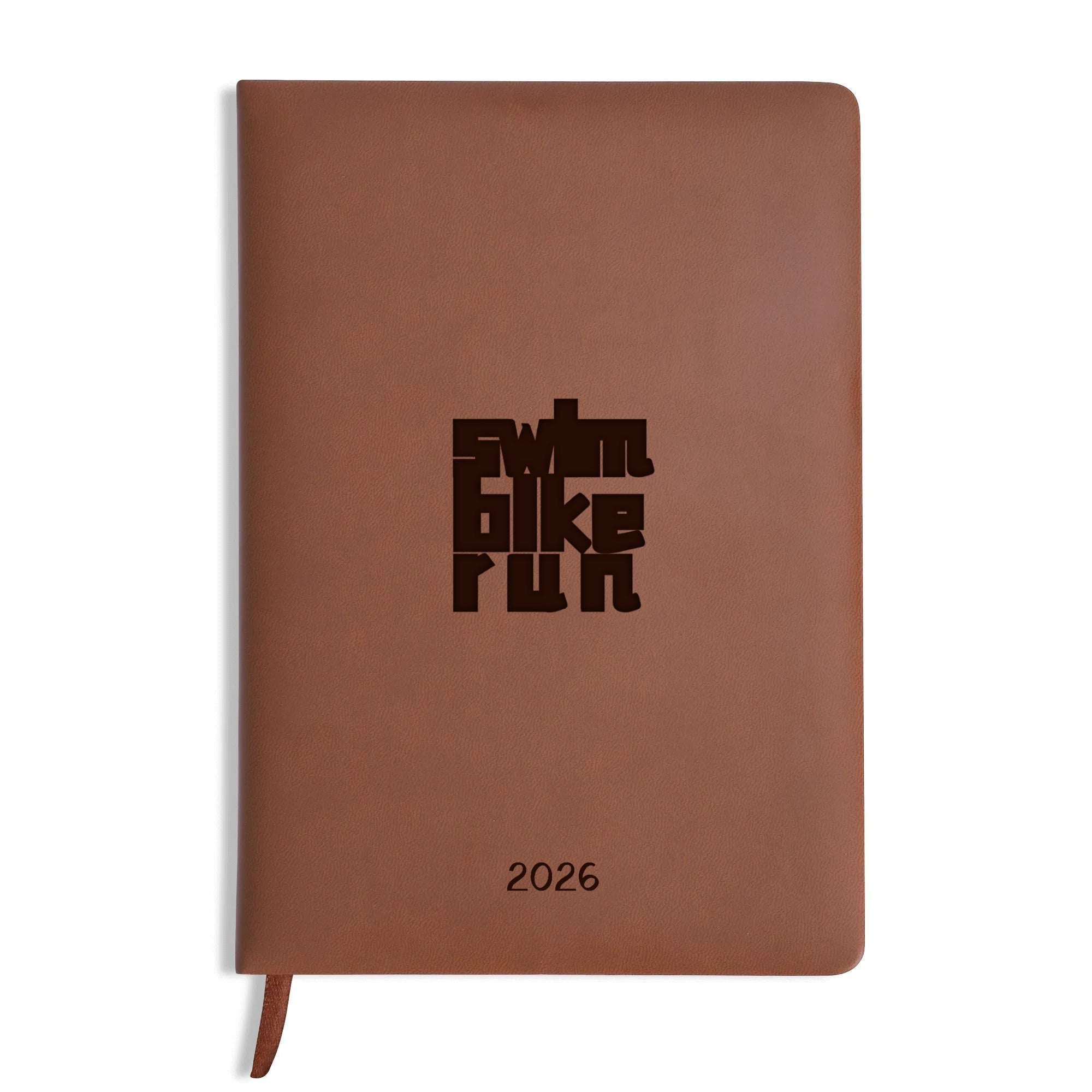 Engraved Brown Notebook Custom Journals Diary Gift for Friends Family - Element Tri & Bicycle Works
