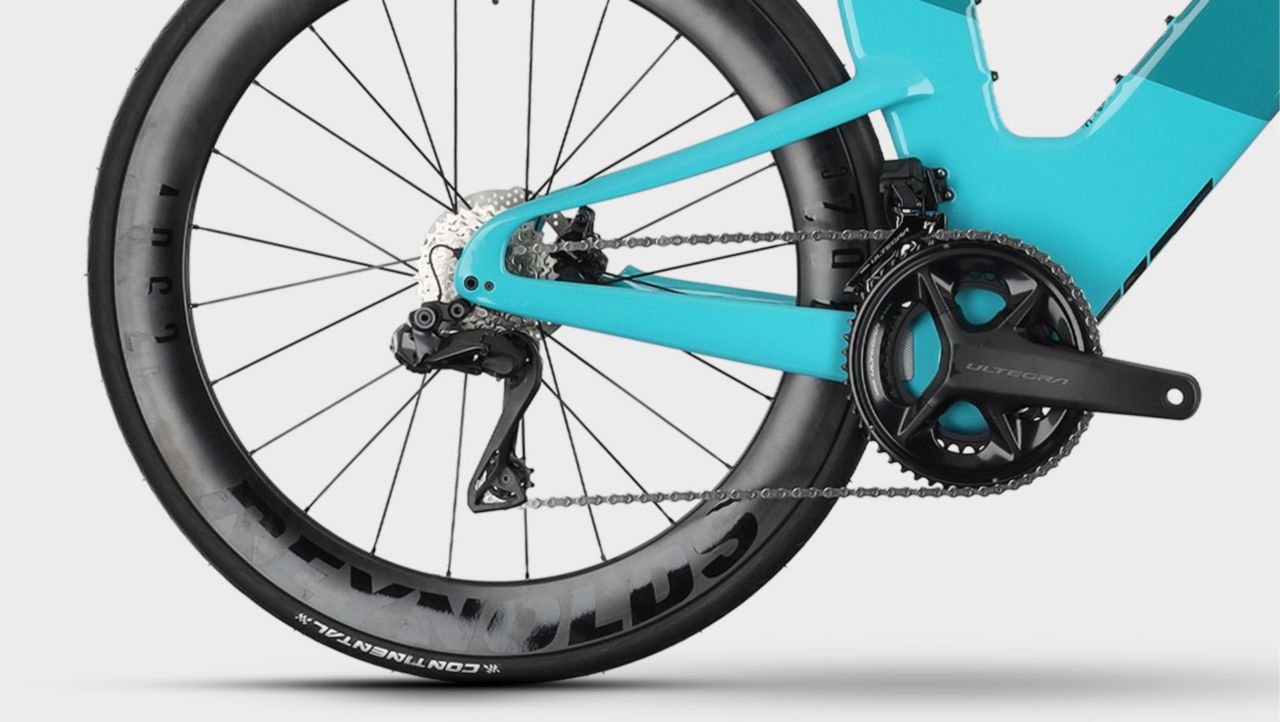 Felt IAx Advanced Ultegra Di2, Turquoise - Element Tri & Bicycle Works
