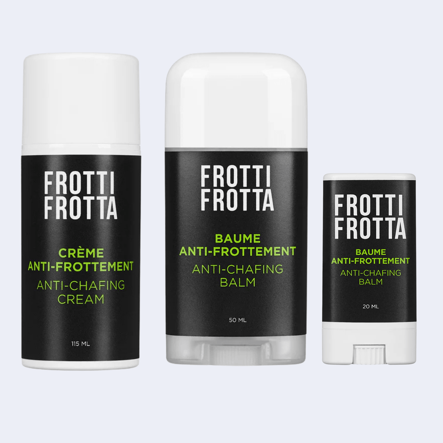 ✦ FrottiFrotta Anti - Chafing Bundle – Cream (115ml) + Balm Stick (20ml or 50ml) - Element Tri & Bicycle Works