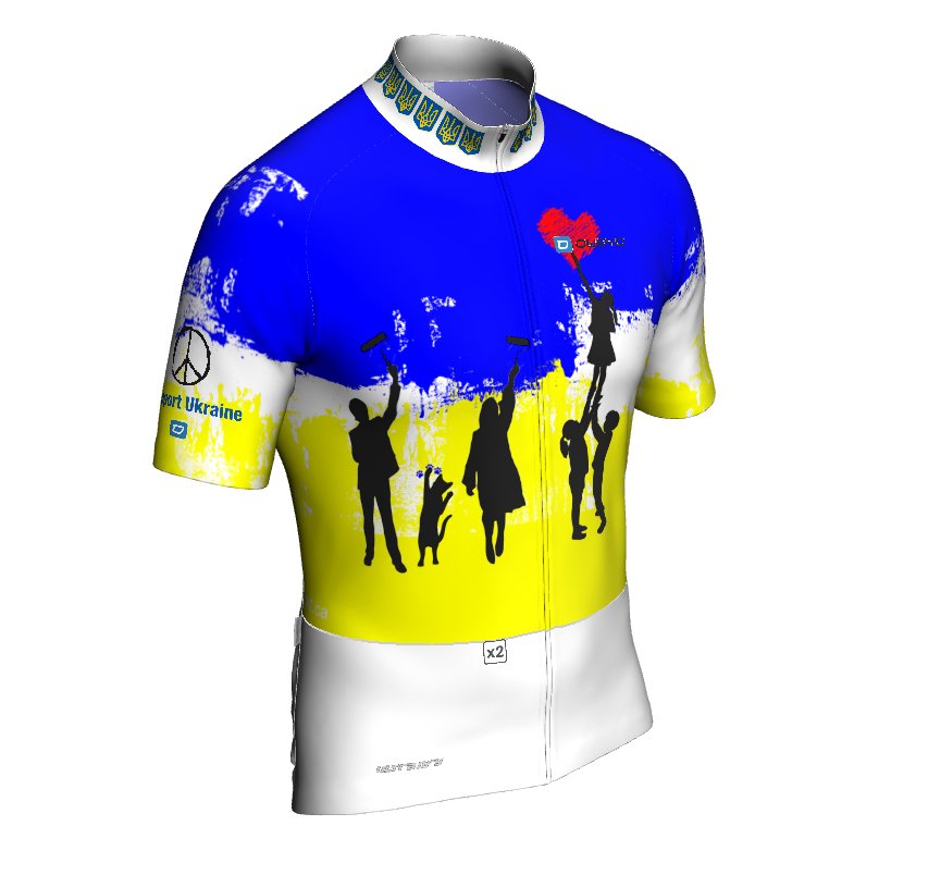 Future Vision In Ukraine Bike Jersey