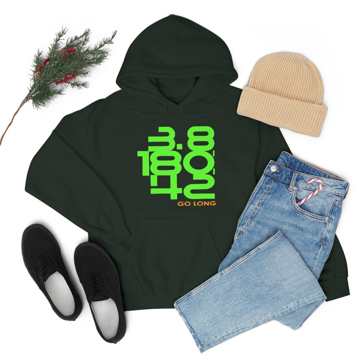 Go Long Hooded Sweatshirt - Element Tri & Bicycle Works