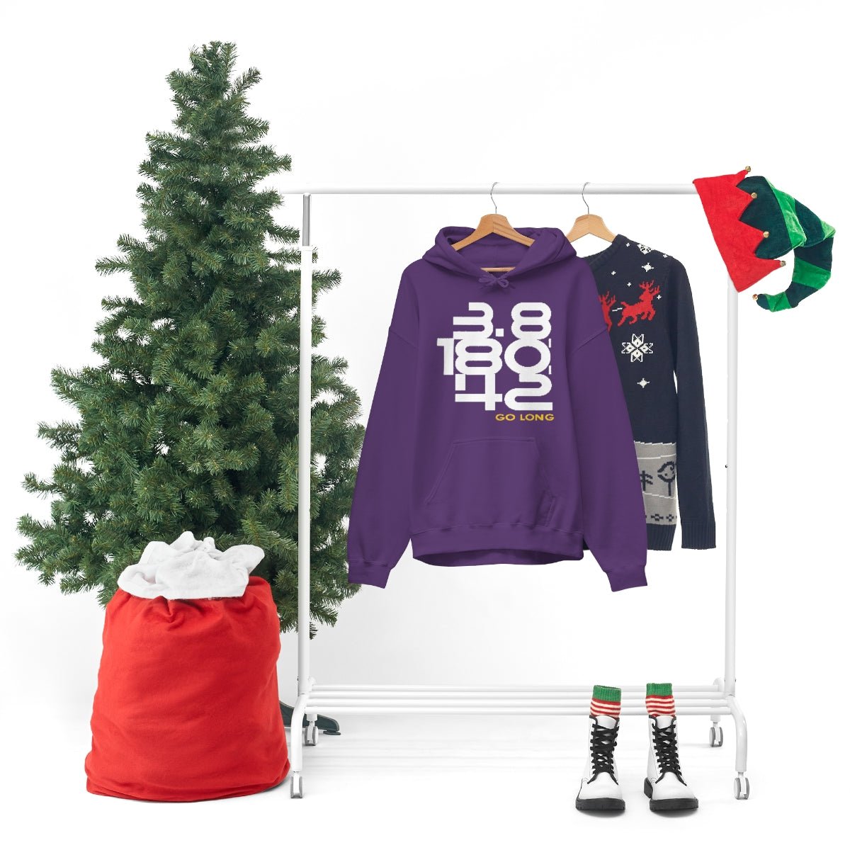 Go Long Hooded Sweatshirt - Element Tri & Bicycle Works