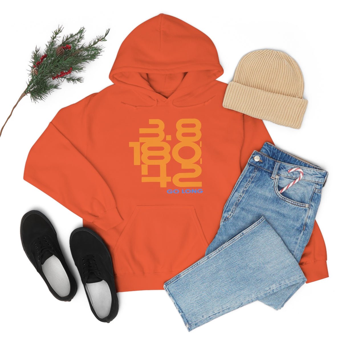 Go Long Hooded Sweatshirt - Element Tri & Bicycle Works