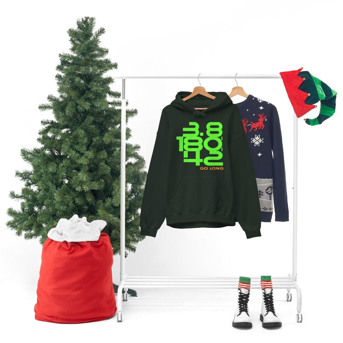 Go Long Hooded Sweatshirt - Element Tri & Bicycle Works