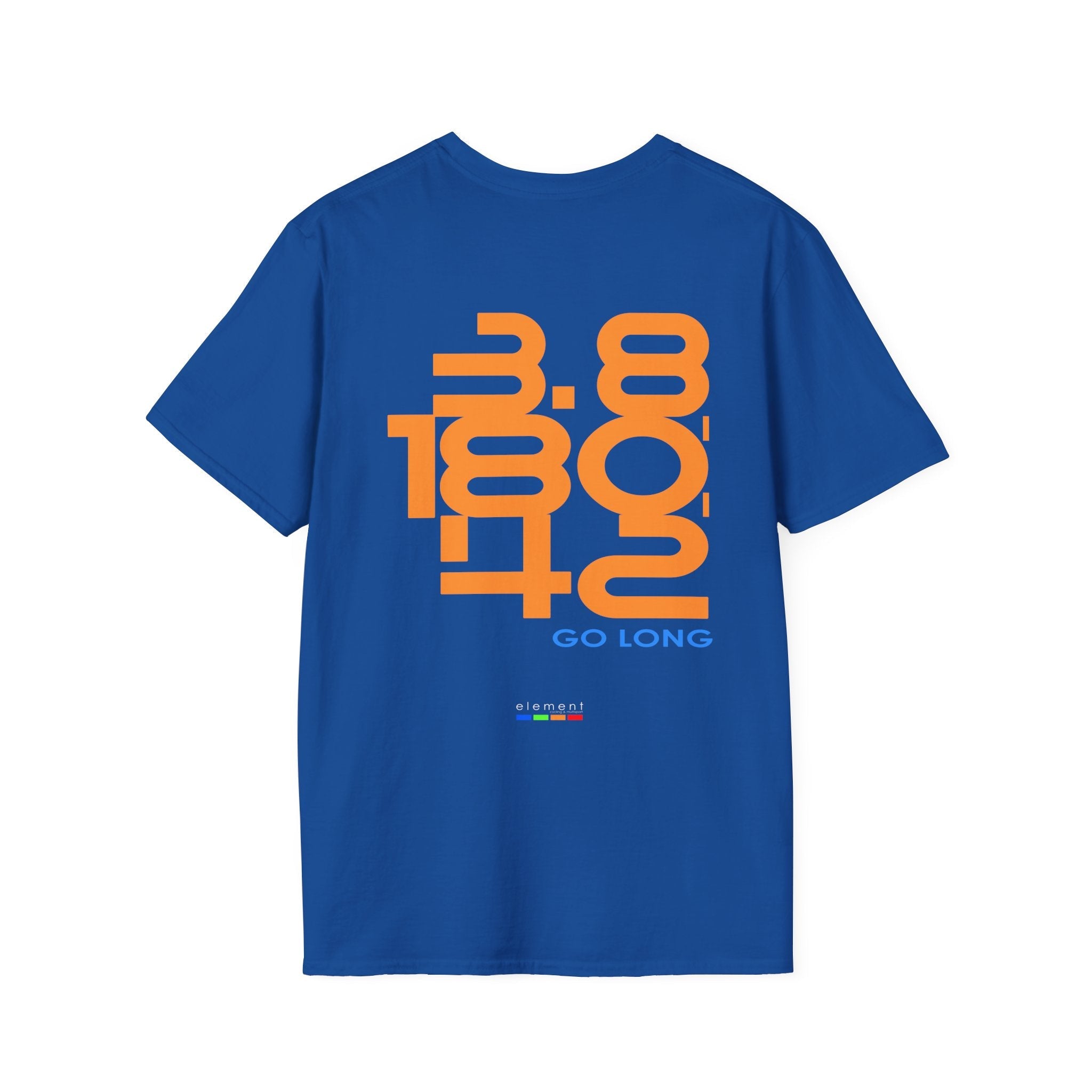 Go Long Tee - Iron Distance Spirit TShirt - Element Tri & Bicycle Works