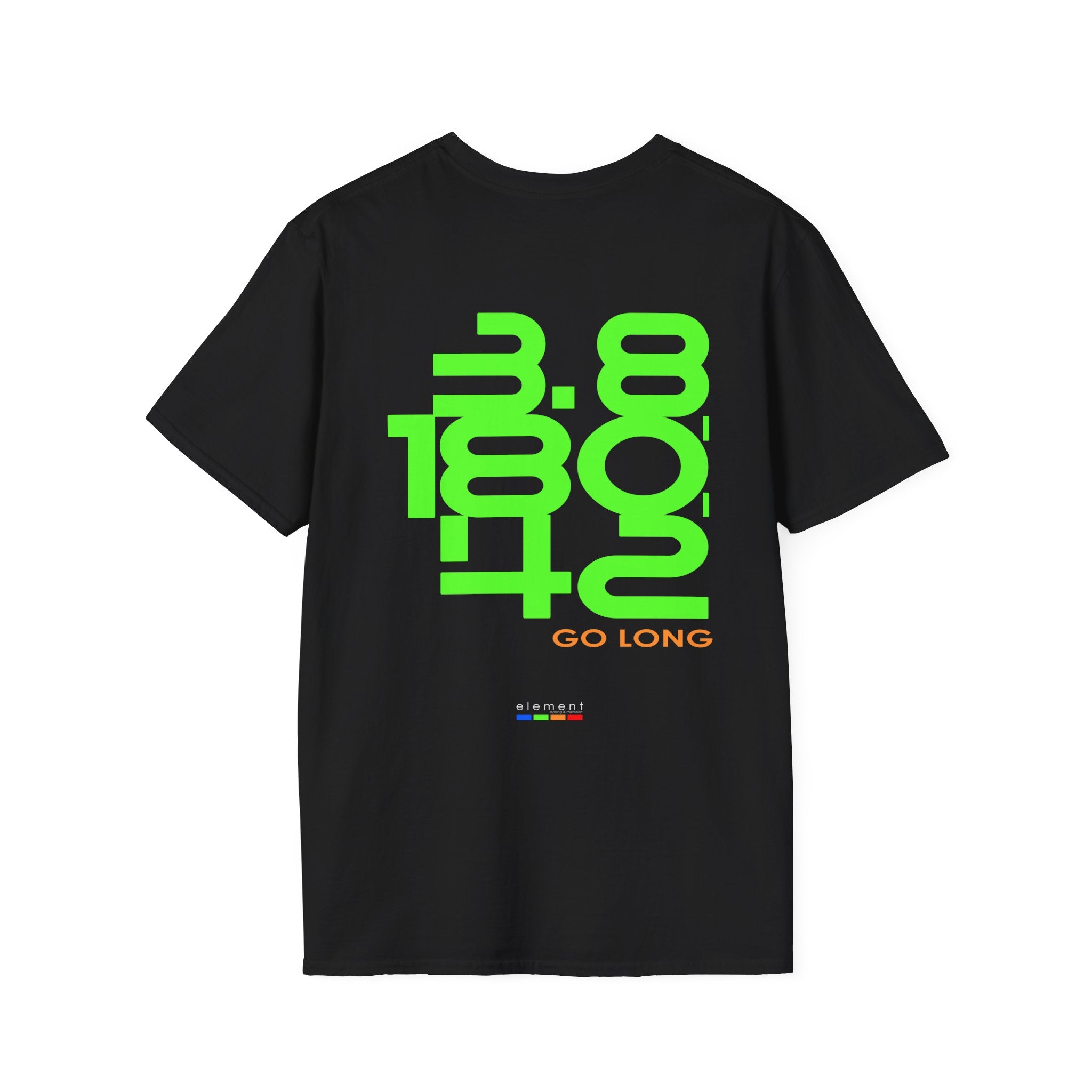 Go Long Tee - Iron Distance Spirit TShirt - Element Tri & Bicycle Works