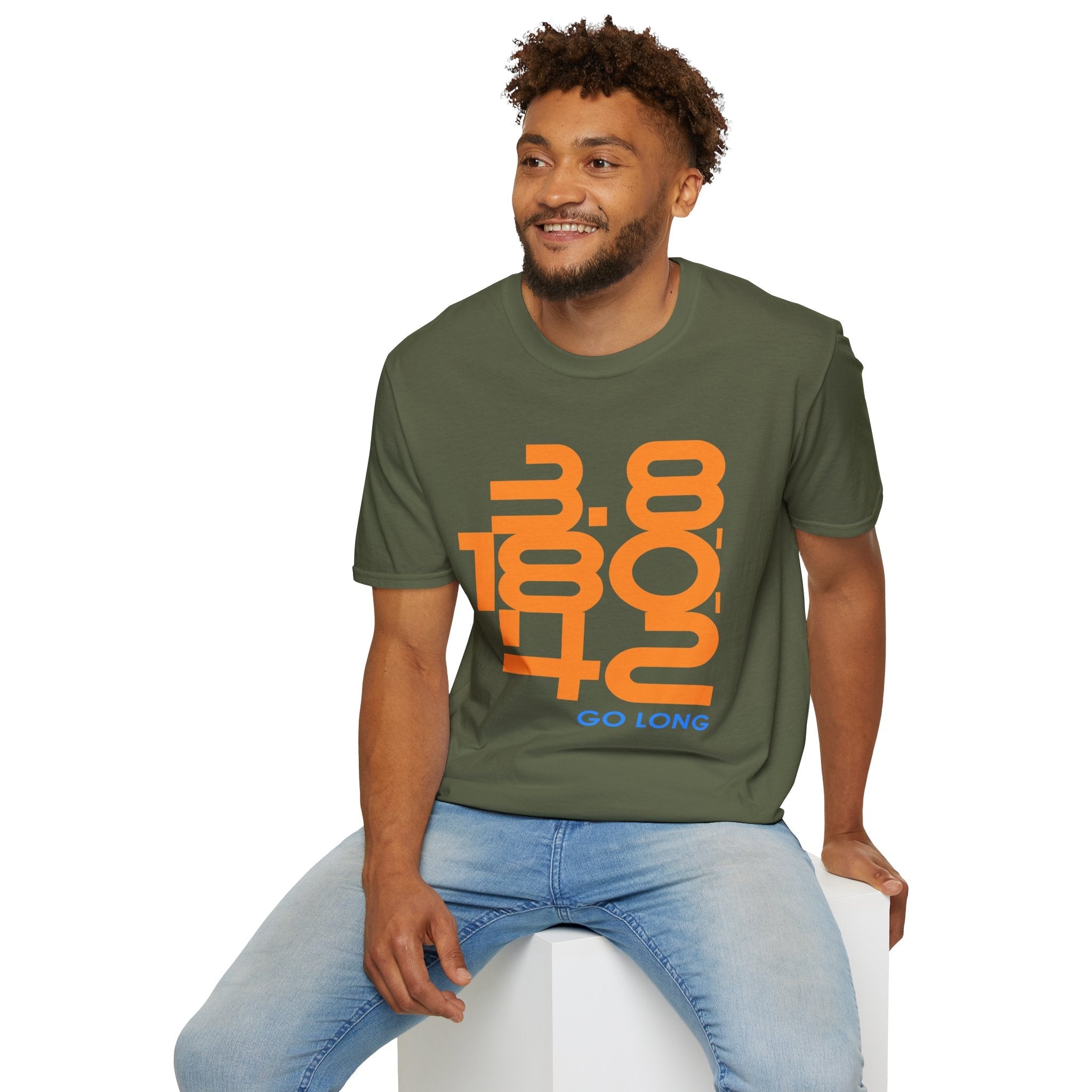 Go Long Tee - Iron Distance Spirit TShirt - Element Tri & Bicycle Works