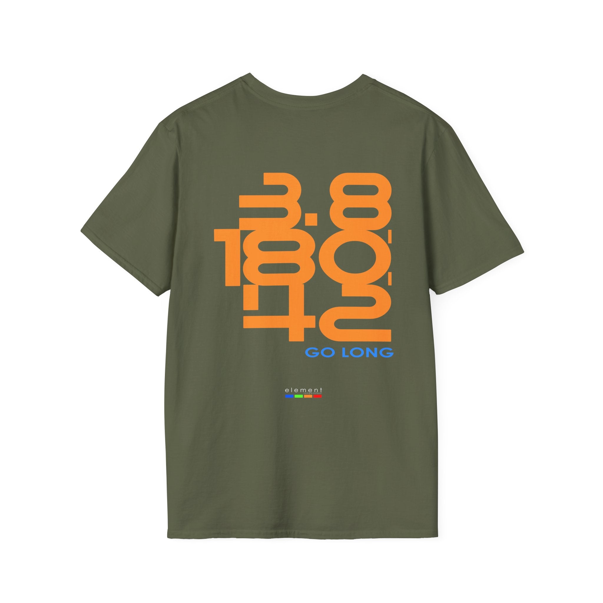 Go Long Tee - Iron Distance Spirit TShirt - Element Tri & Bicycle Works