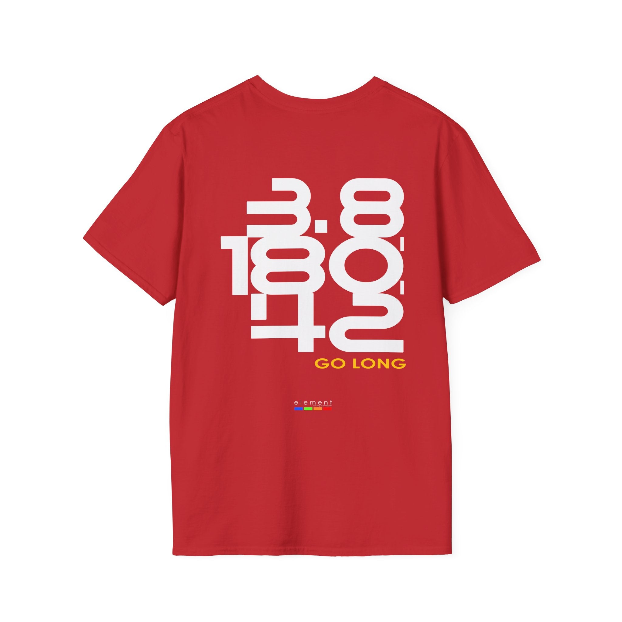 Go Long Tee - Iron Distance Spirit TShirt - Element Tri & Bicycle Works