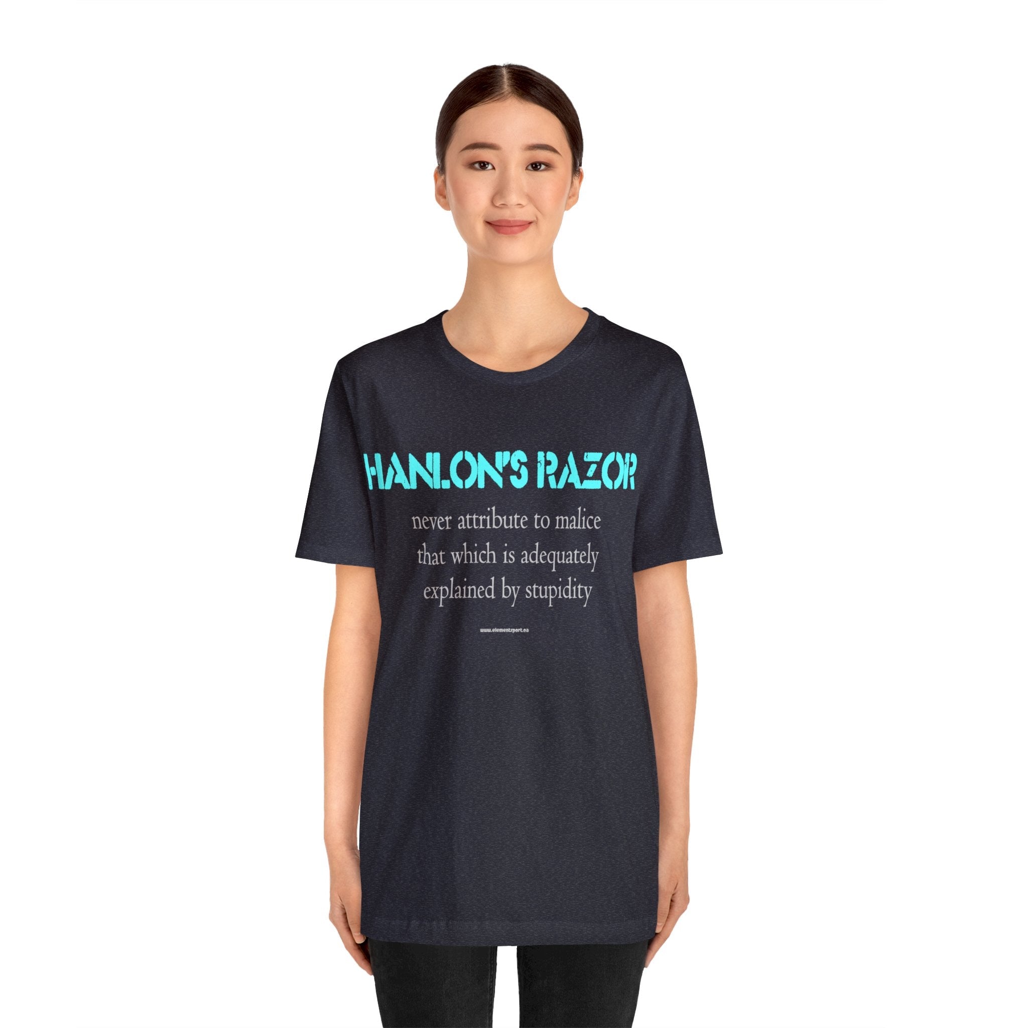 Hanlon's Razor Tee - Element Tri & Bicycle Works