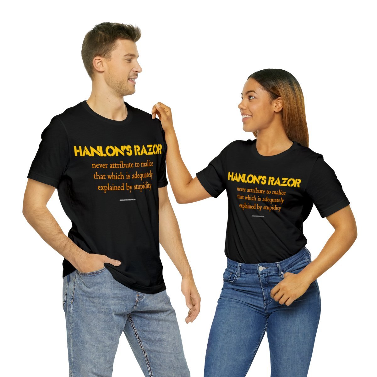 Hanlon's Razor Tee - Element Tri & Bicycle Works
