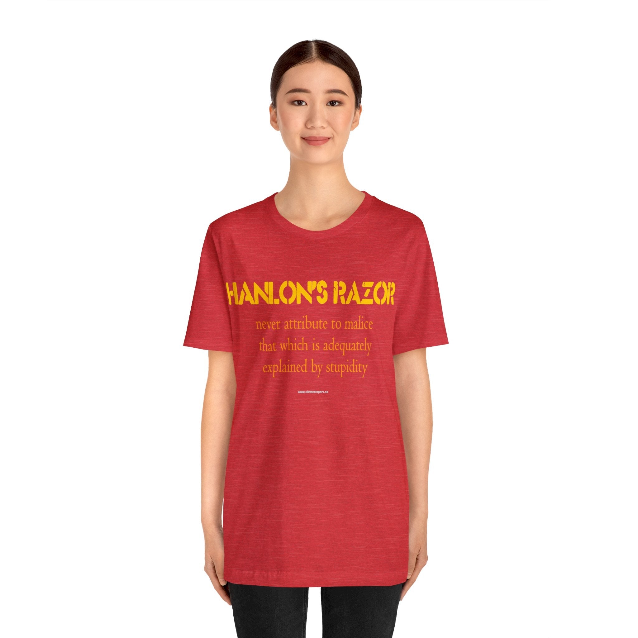 Hanlon's Razor Tee - Element Tri & Bicycle Works