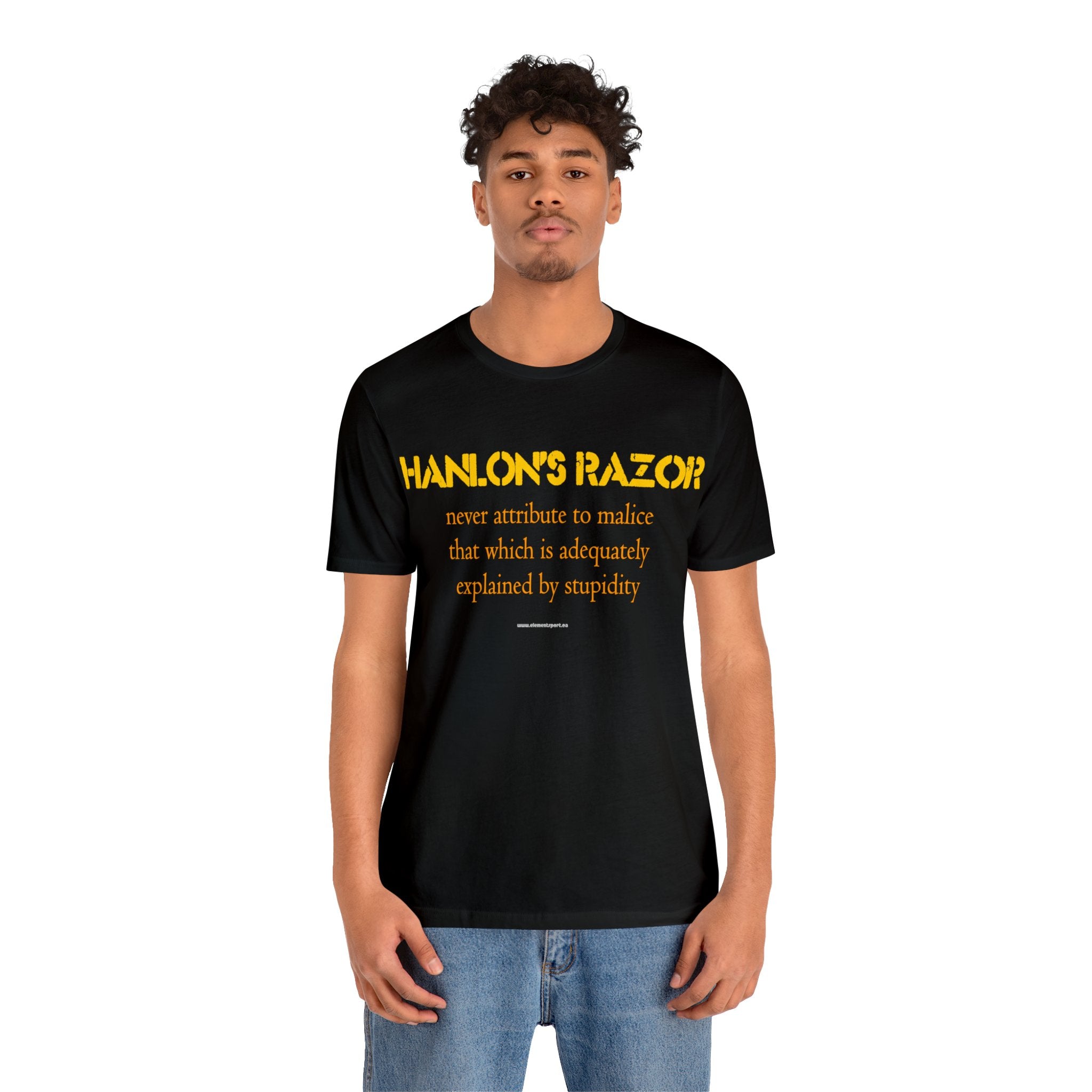 Hanlon's Razor Tee - Element Tri & Bicycle Works