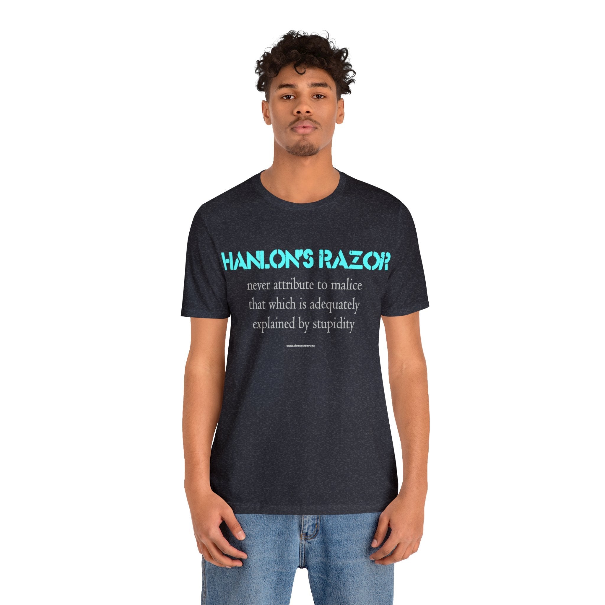 Hanlon's Razor Tee - Element Tri & Bicycle Works