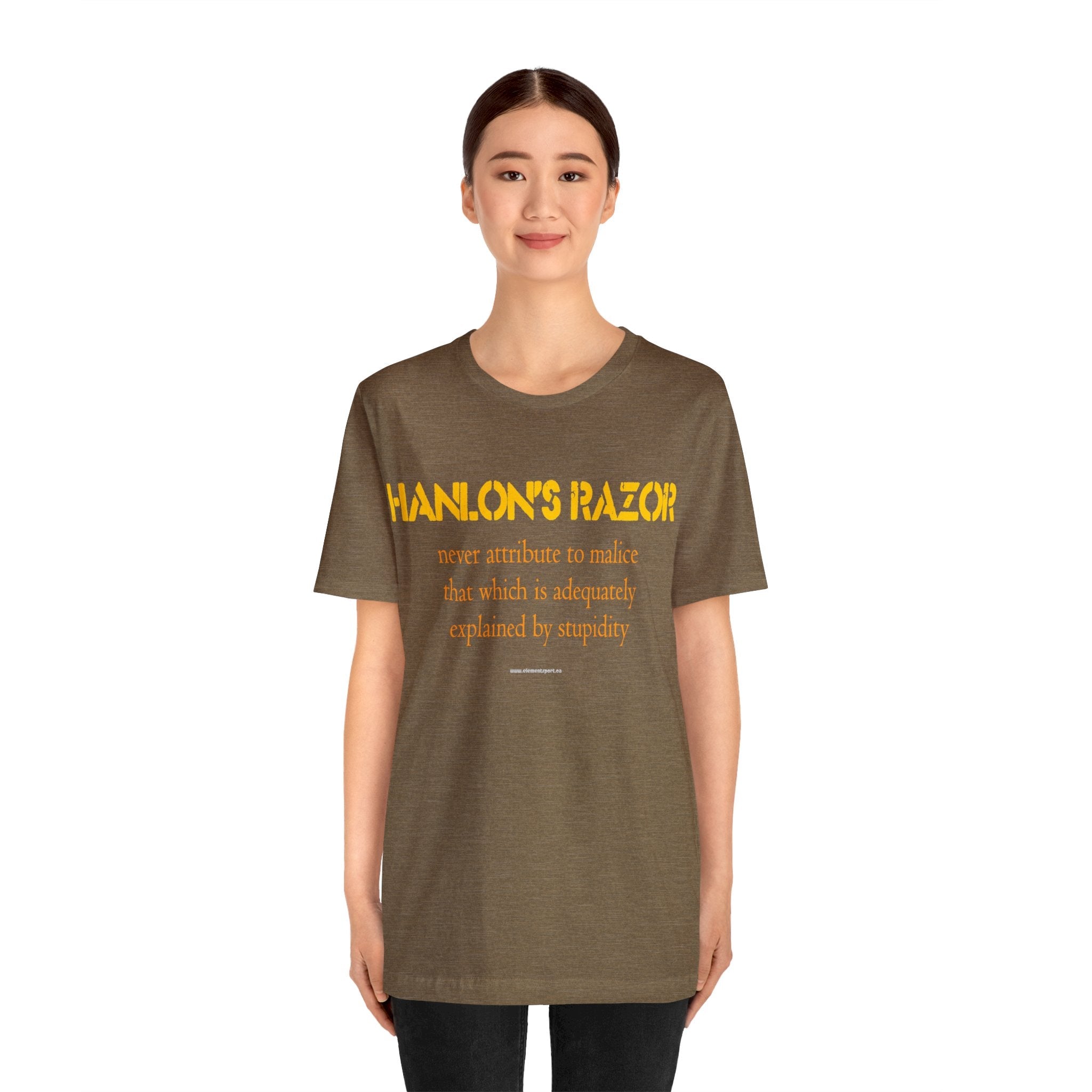 Hanlon's Razor Tee - Element Tri & Bicycle Works