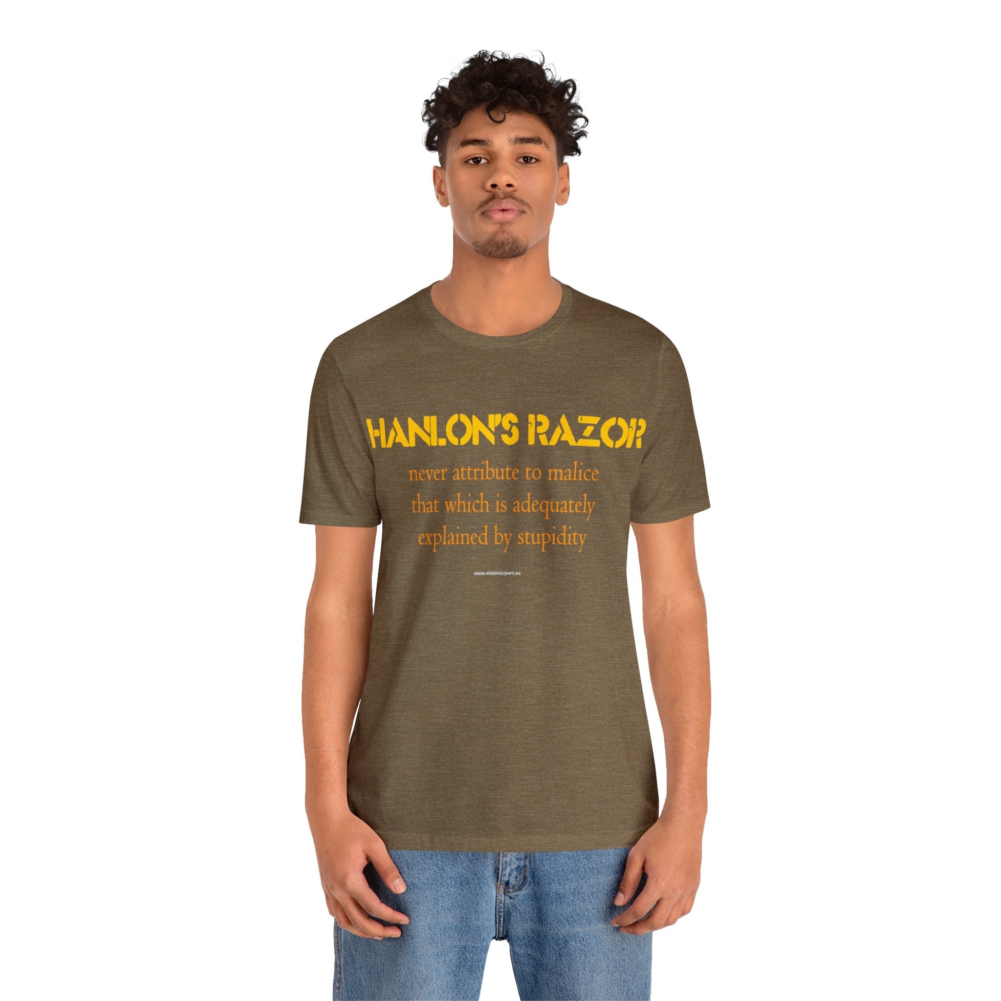 Hanlon's Razor Tee - Element Tri & Bicycle Works