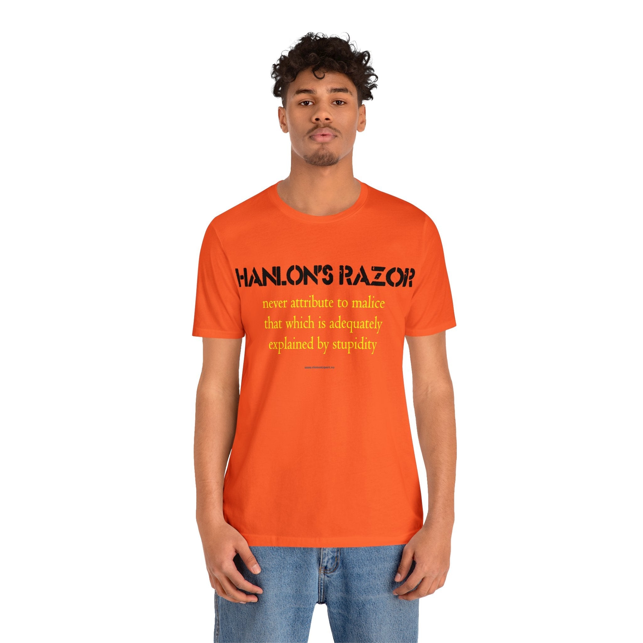 Hanlon's Razor Tee - Element Tri & Bicycle Works