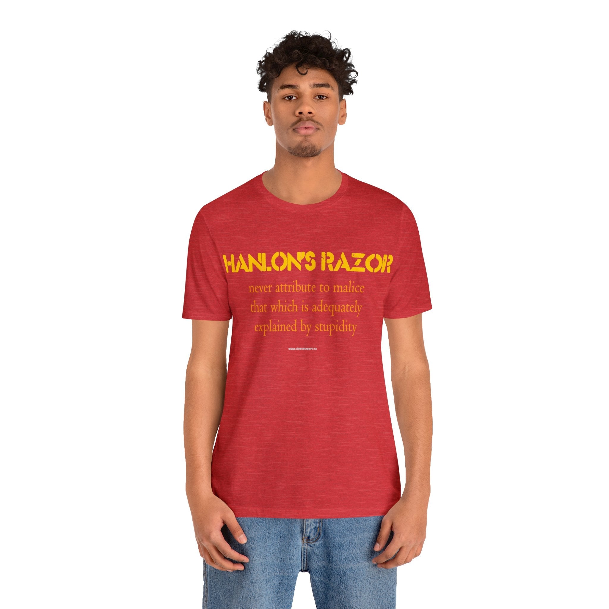 Hanlon's Razor Tee - Element Tri & Bicycle Works