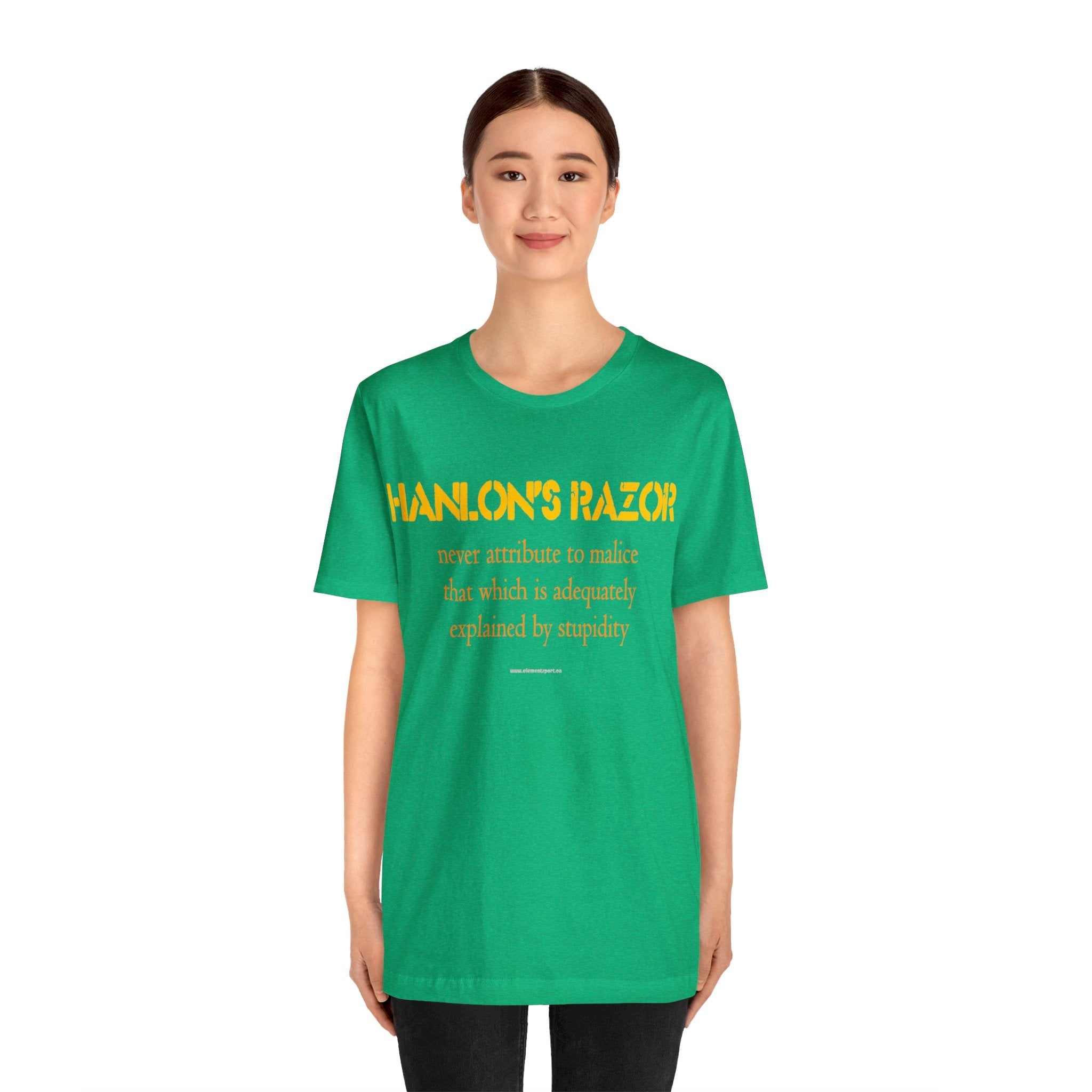 Hanlon's Razor Tee - Element Tri & Bicycle Works