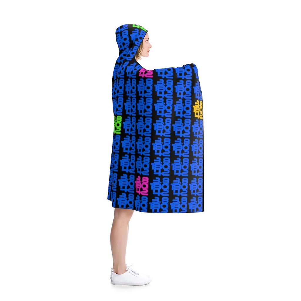 Iron Print Swim Wrap Towel BLUE - Element Tri & Bicycle Works