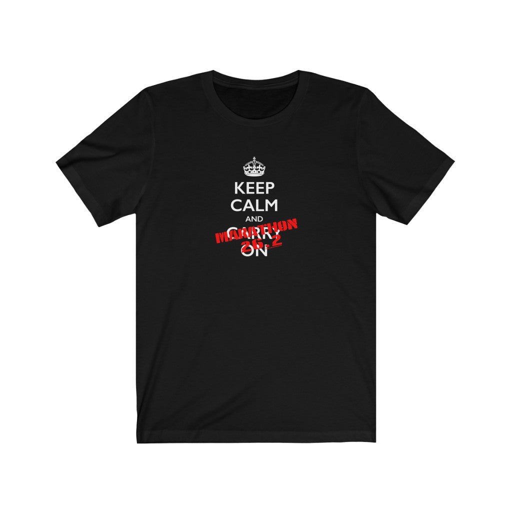 KEEP CALM...and Marathon Tee - Element Tri & Bicycle Works