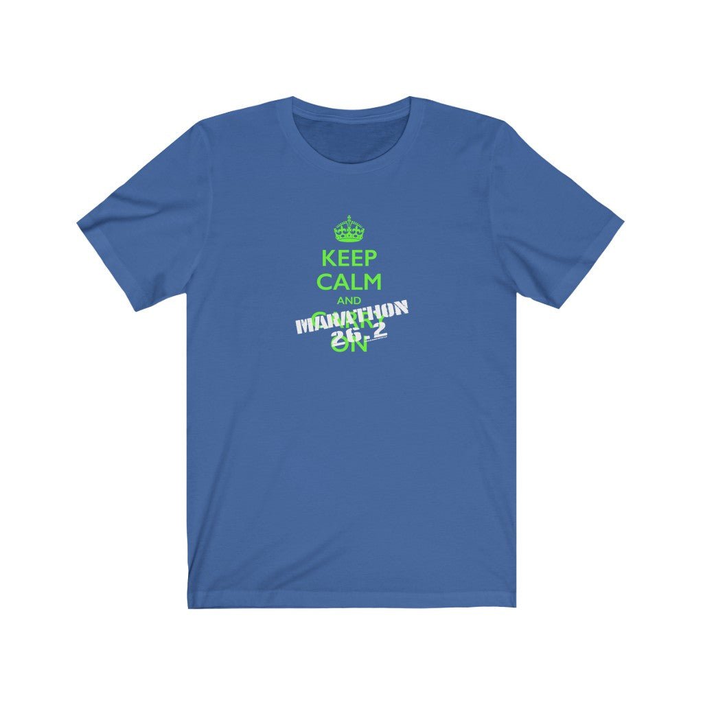 KEEP CALM...and Marathon Tee - Element Tri & Bicycle Works