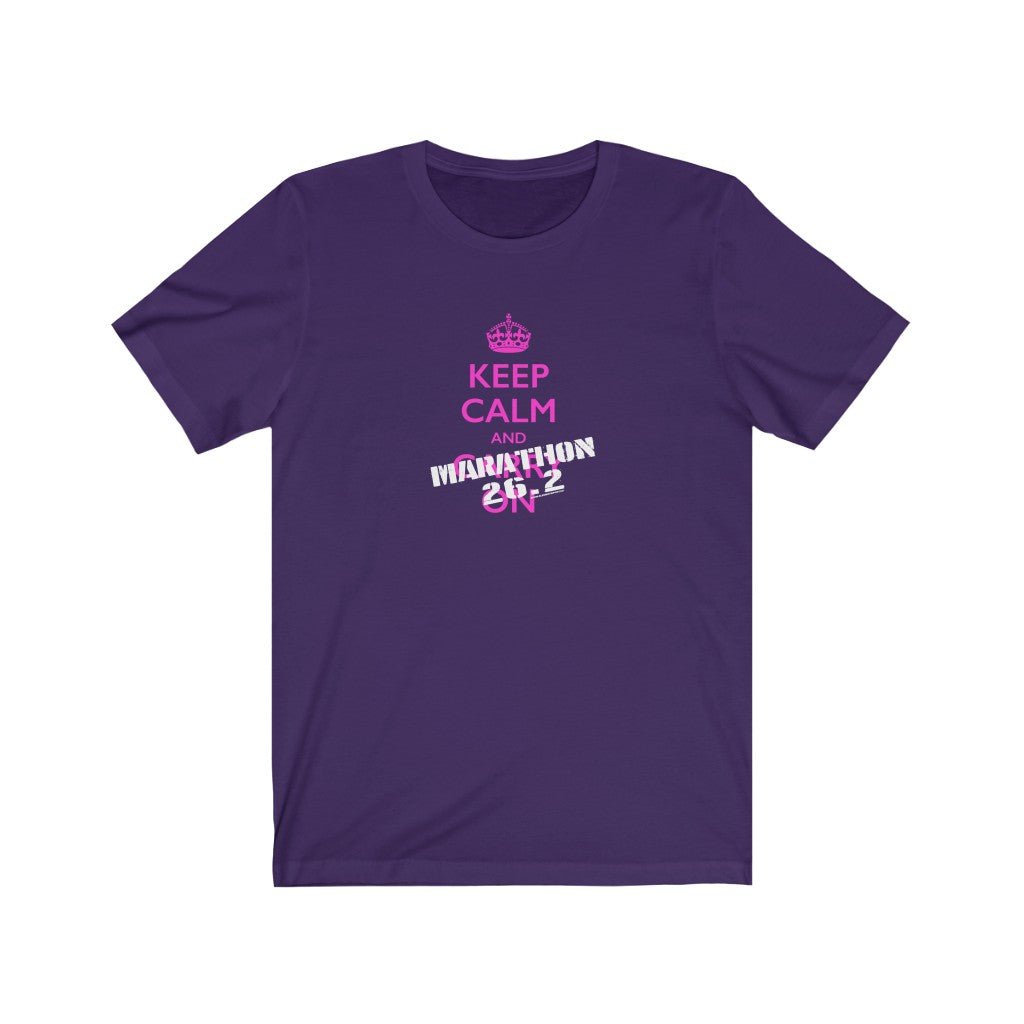 KEEP CALM...and Marathon Tee - Element Tri & Bicycle Works