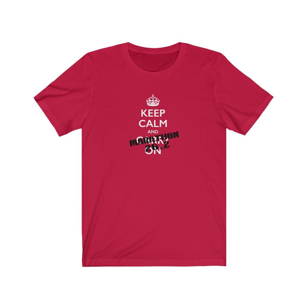 KEEP CALM...and Marathon Tee - Element Tri & Bicycle Works