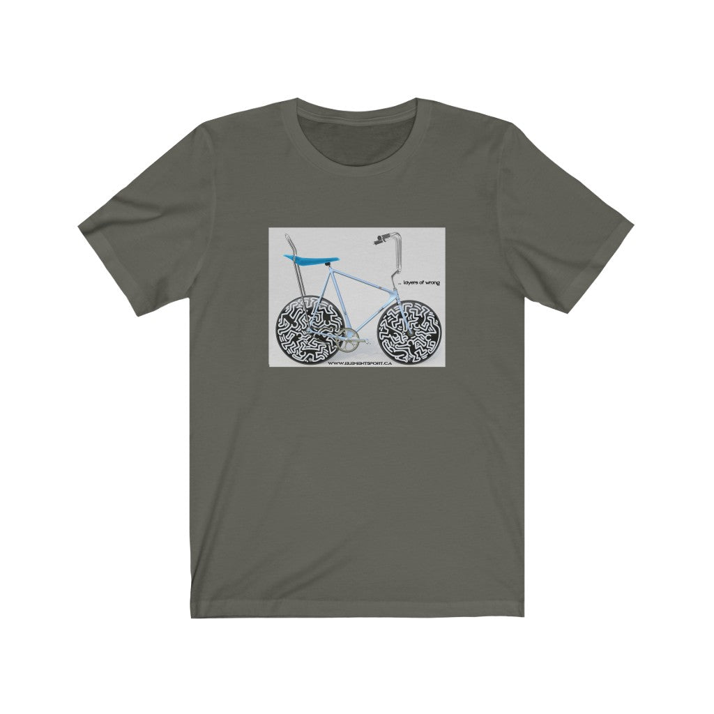 Layers of Wrong Tee - Element Tri & Bicycle Works
