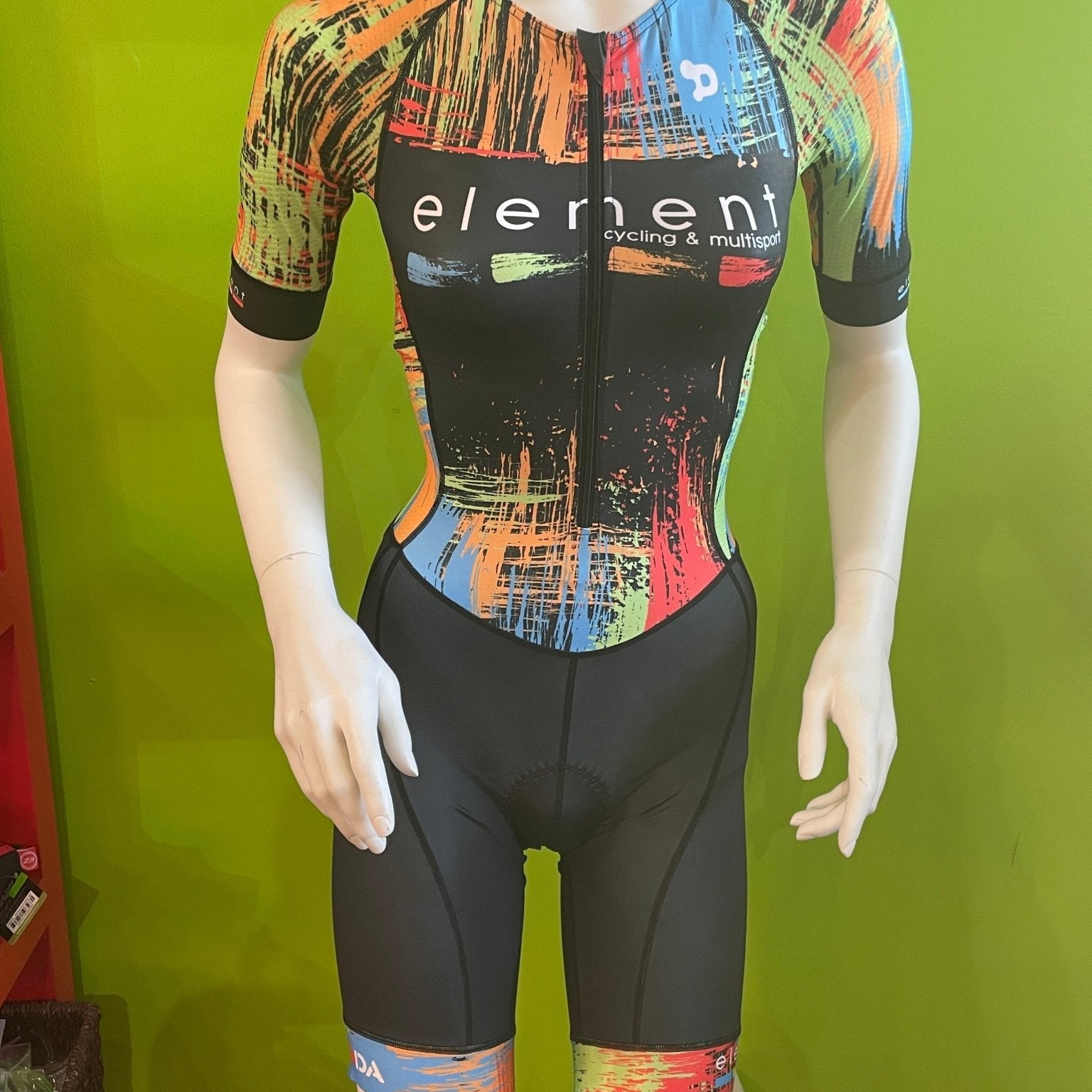 New Element Short-Sleeved Trisuit - Element Tri & Bicycle Works