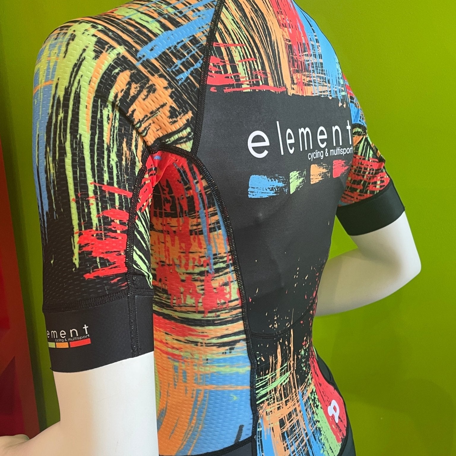 New Element Short-Sleeved Trisuit - Element Tri & Bicycle Works