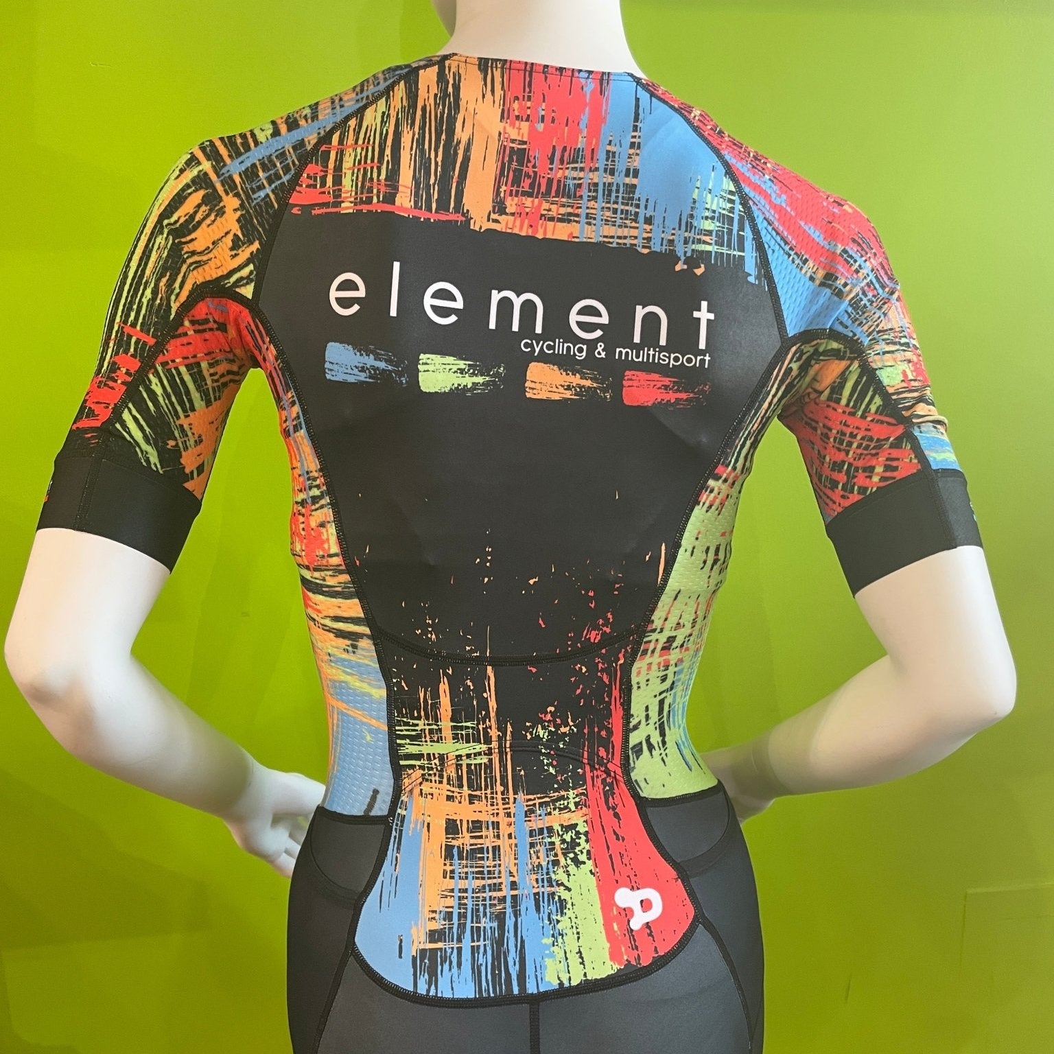 New Element Short-Sleeved Trisuit - Element Tri & Bicycle Works