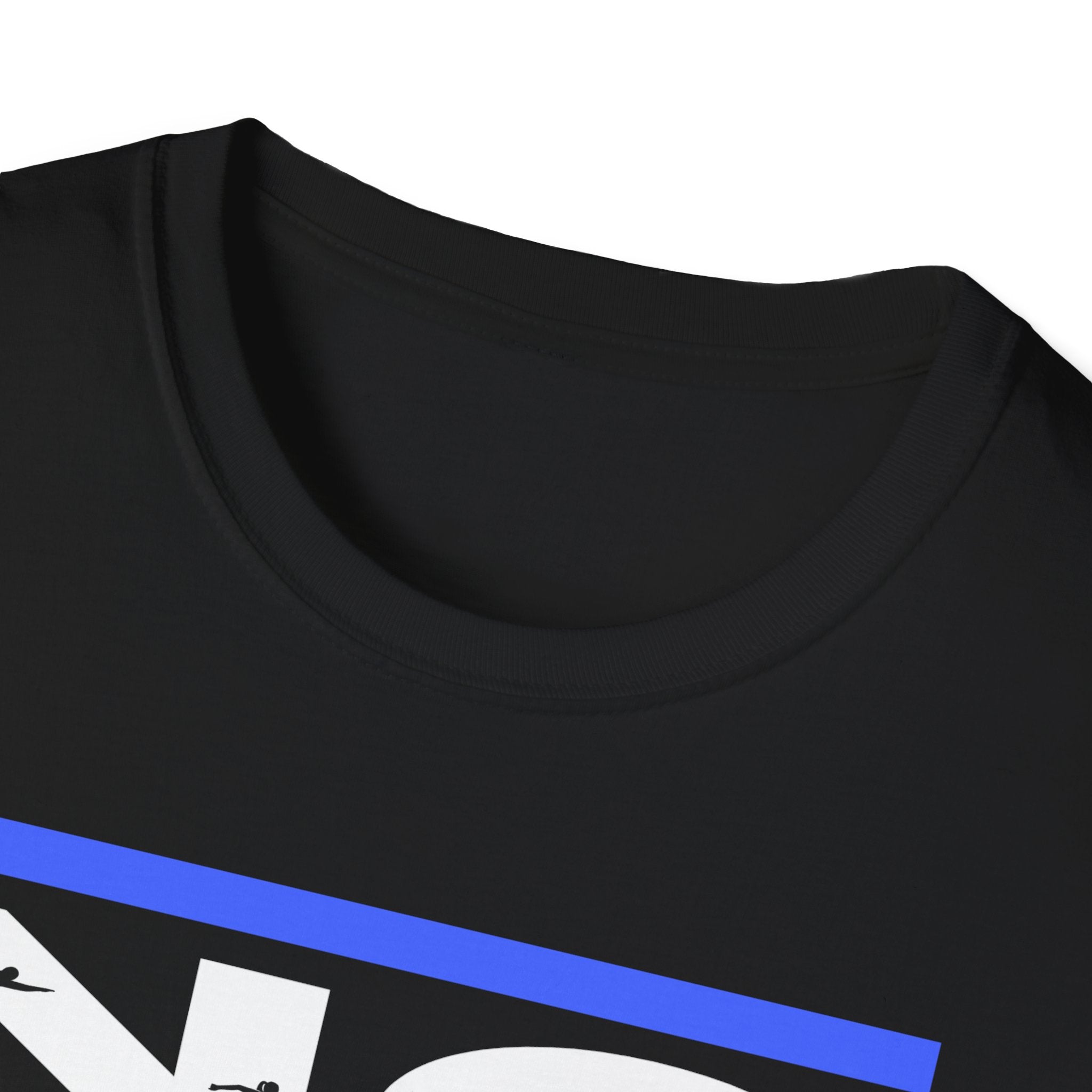 No Excuses Triathlon Lifestyle Tee Blue & Green Unisex Softstyle T-Shirt - Element Tri & Bicycle Works