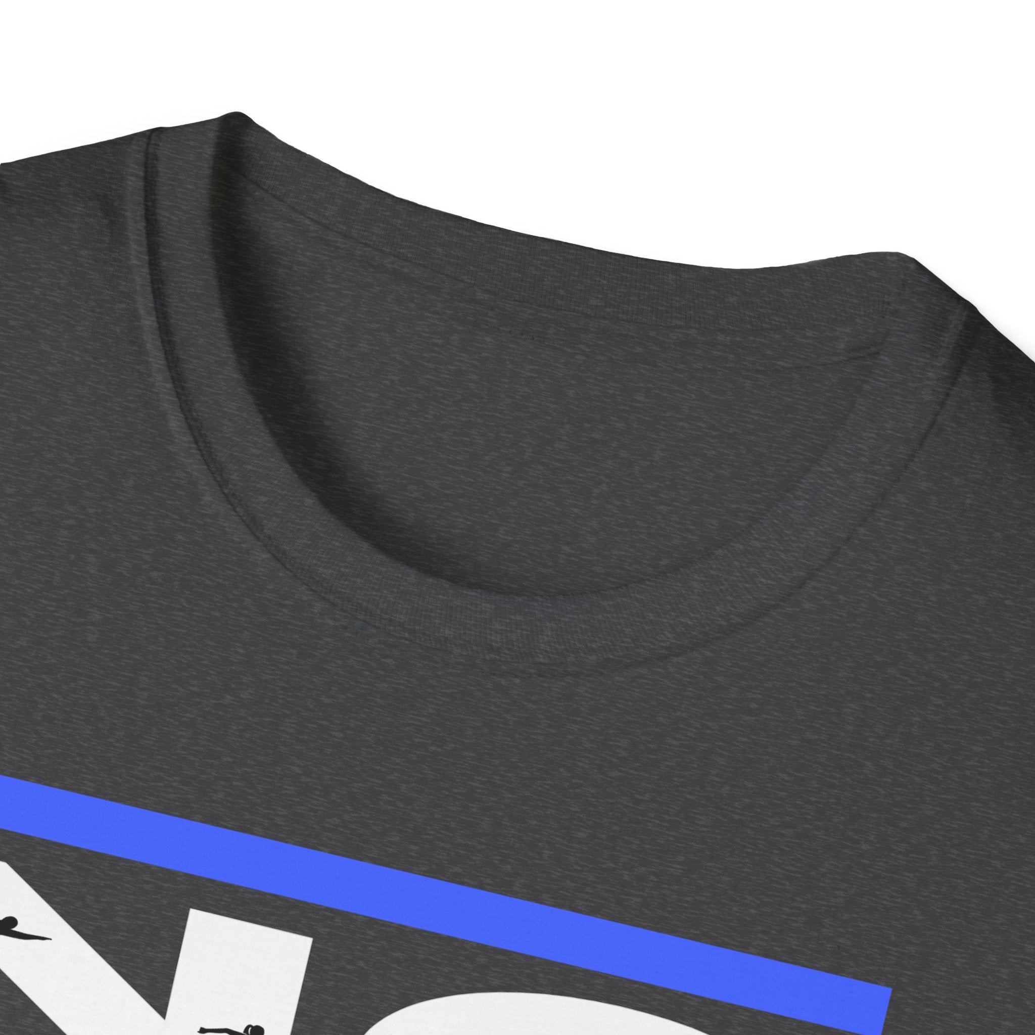No Excuses Triathlon Lifestyle Tee Blue & Green Unisex Softstyle T-Shirt - Element Tri & Bicycle Works