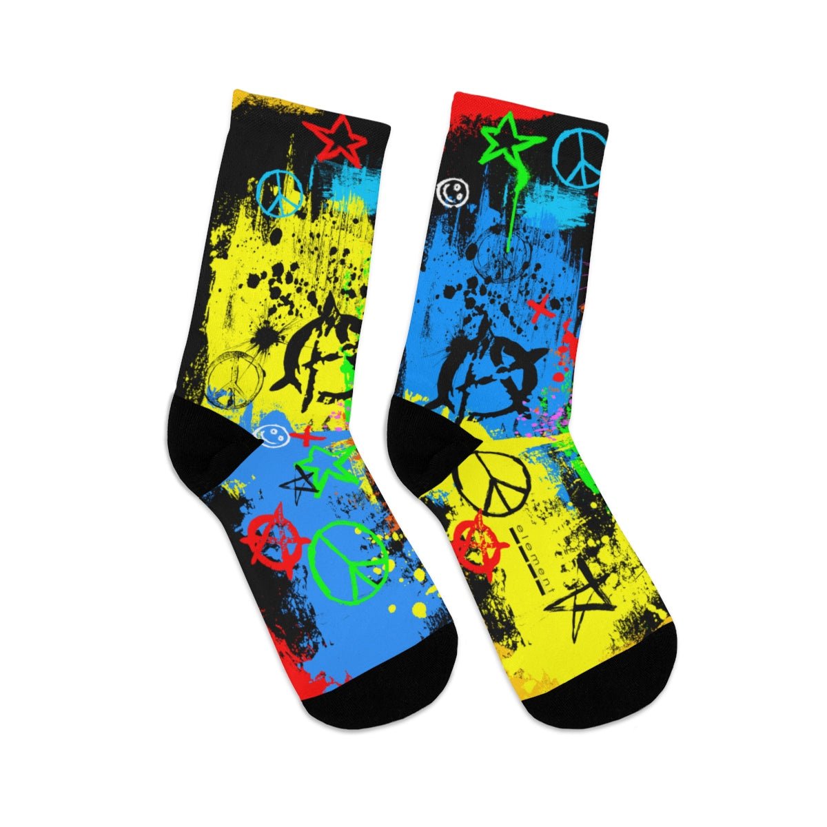 Peace & Anarchy Everywear Socks - Element Tri & Bicycle Works