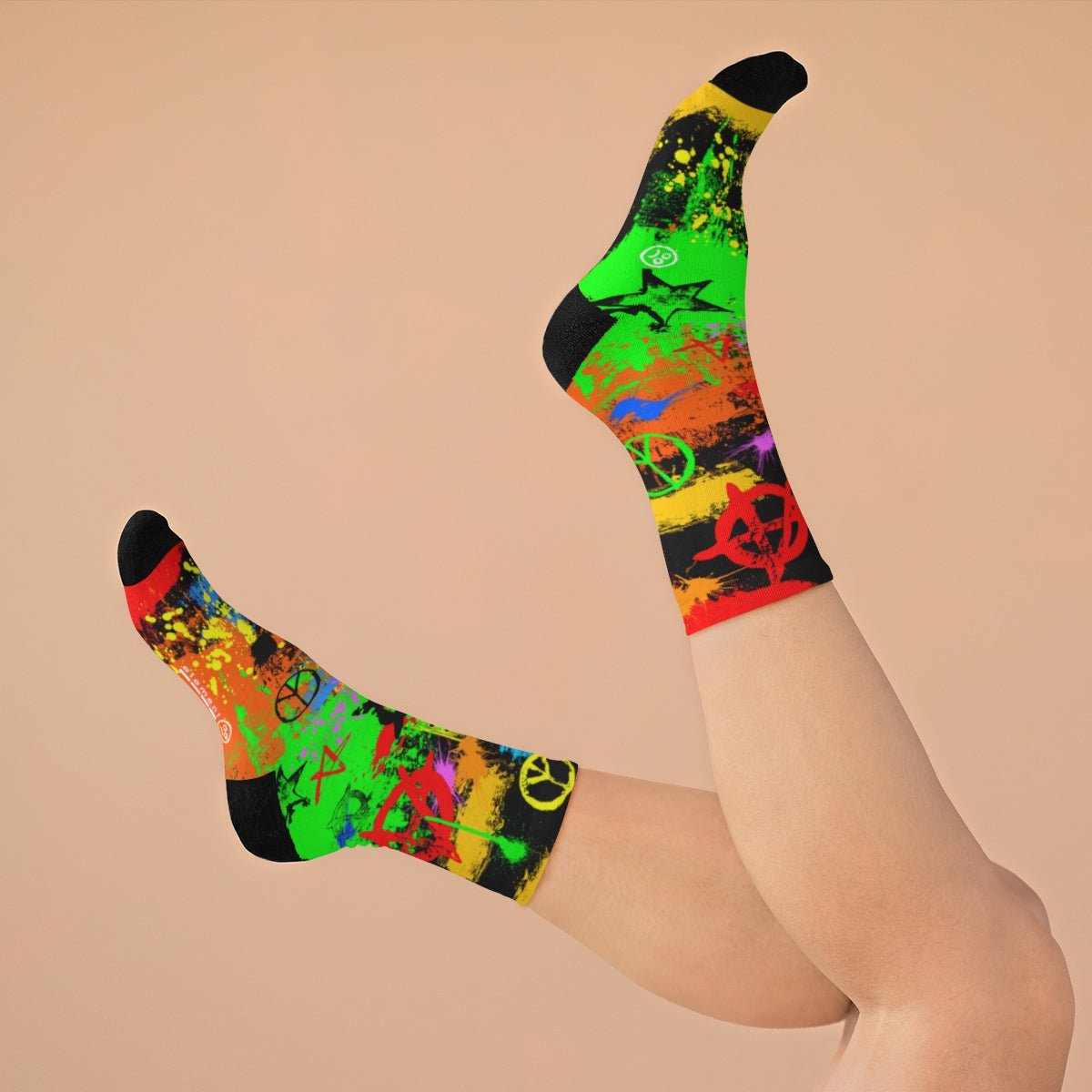 Peace & Anarchy Everywear Socks - Element Tri & Bicycle Works