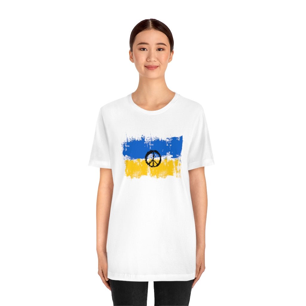 Peace for Ukraine Unisex Tee - Element Tri & Bicycle Works