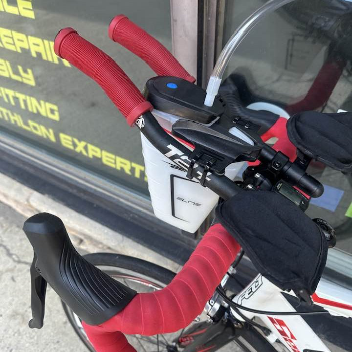 Refurbished Triathlon Bike: Felt S32, front hydration