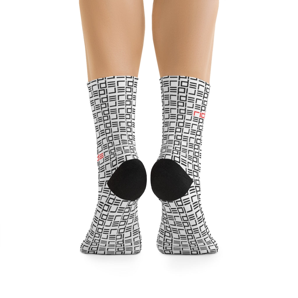RIDE Socks (White) - Element Tri & Bicycle Works