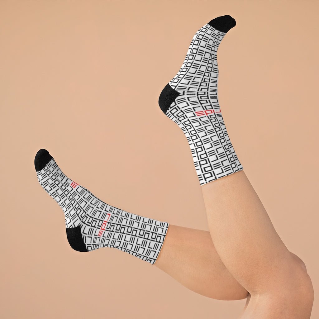 RIDE Socks (White) - Element Tri & Bicycle Works